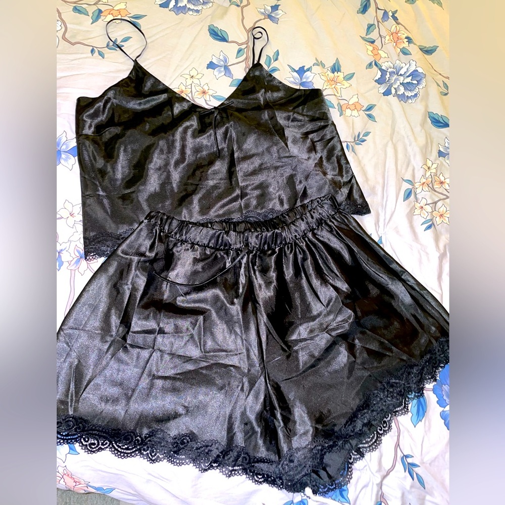 Black PJ Set 🖤